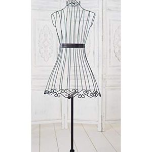 Vintage metal dress model stand